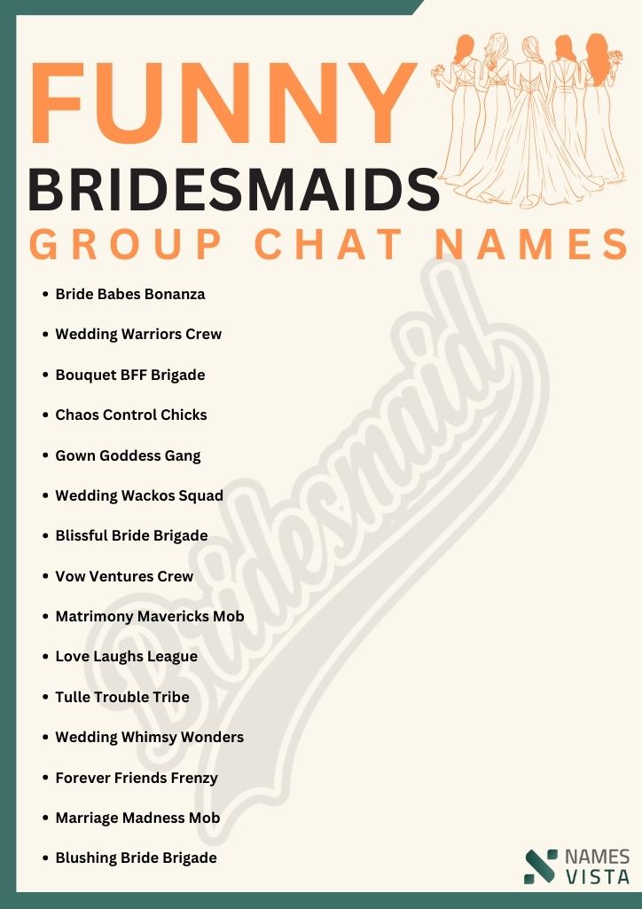 Bridal Crew Names Dresses Images 2025