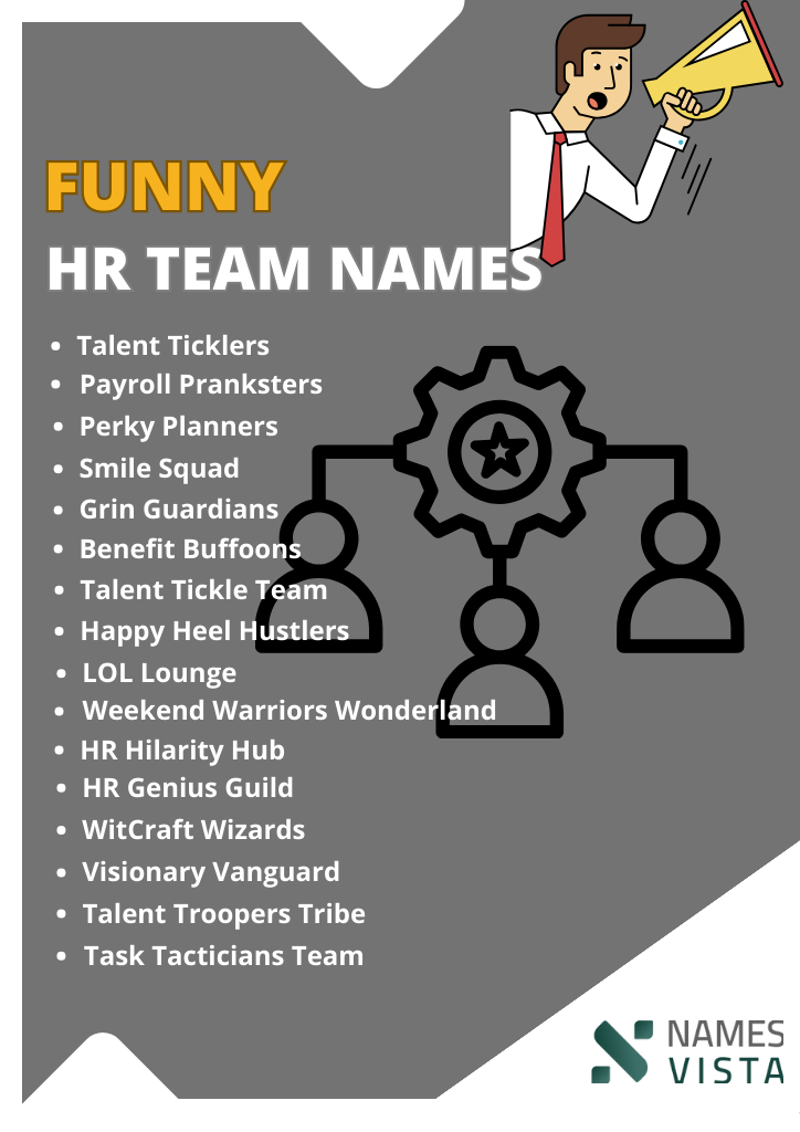 Funny HR Team Names Unique Clever Ideas 