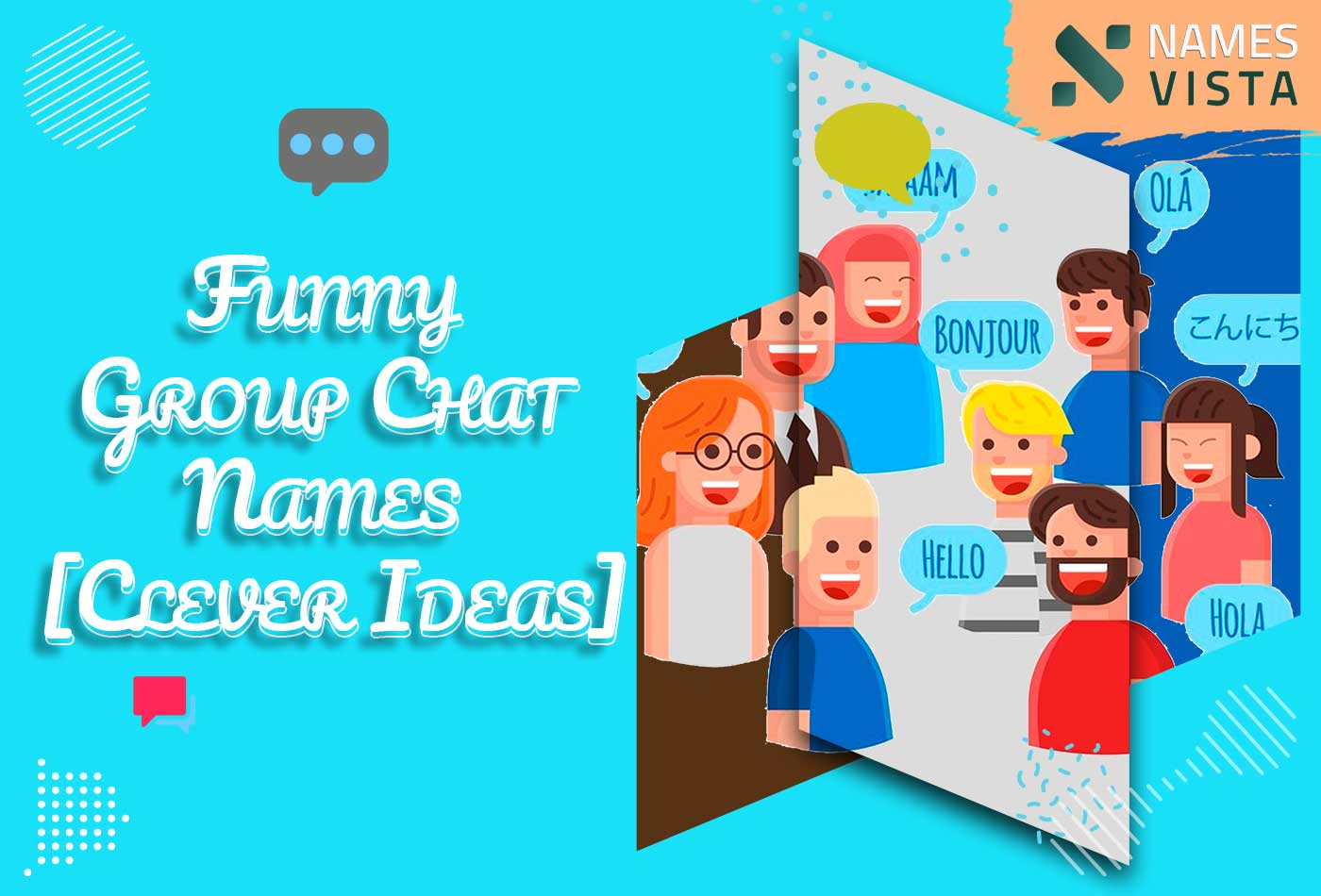 770 Funny Group Chat Names Clever Ideas 