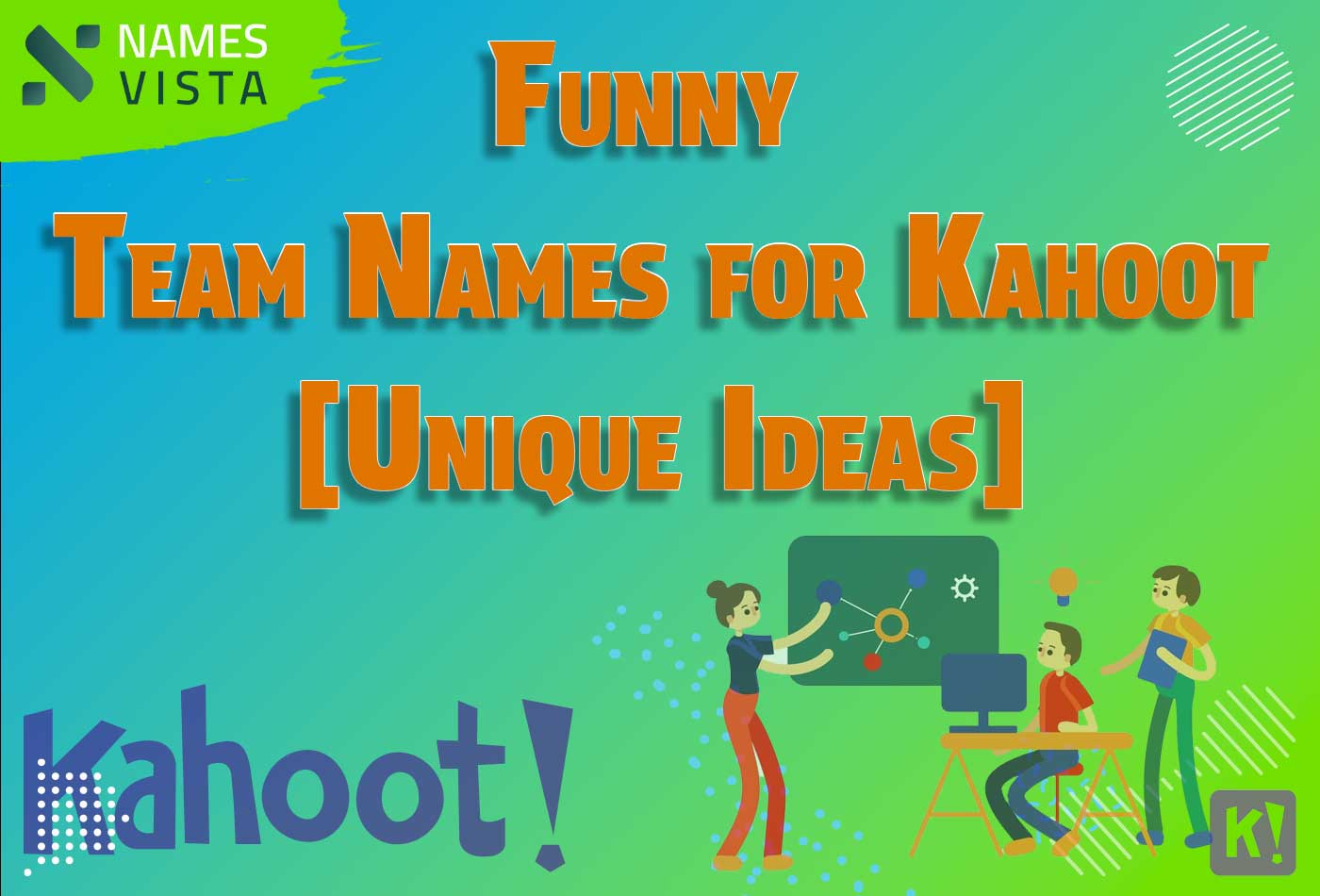 150 Funny Team Names For Kahoot Unique Ideas 