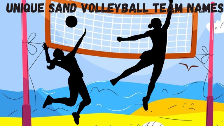 Sand Volleyball Girl Team Names